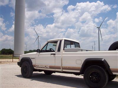 My Jeep Comanche With Blacked Out Wheels!